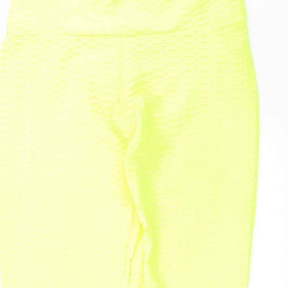 Preworn Womens Yellow    Leggings Size 2XL L28 in