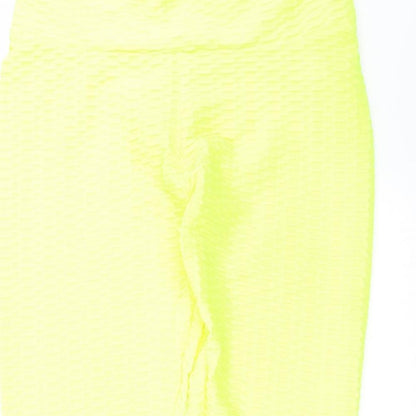 Preworn Womens Yellow    Leggings Size 2XL L28 in