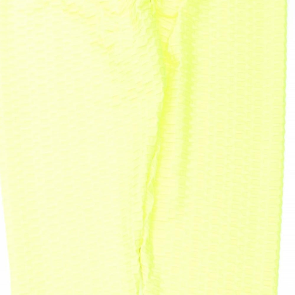 Preworn Womens Yellow    Leggings Size 2XL L28 in