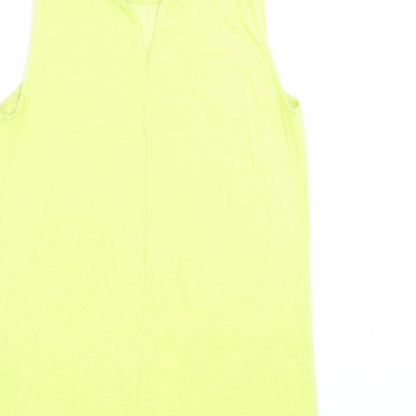 Womens UK Size 10 New Look Green Basic Blouse