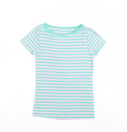 Womens UK Size 10 NEXT Green Basic T-Shirt