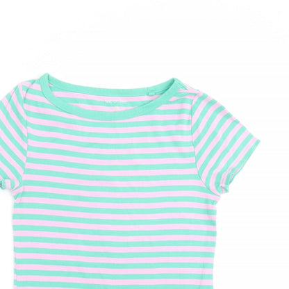 Womens UK Size 10 NEXT Green Basic T-Shirt