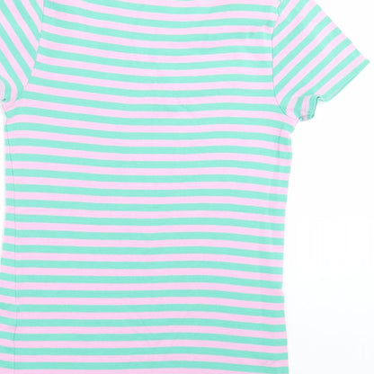 Womens UK Size 10 NEXT Green Basic T-Shirt