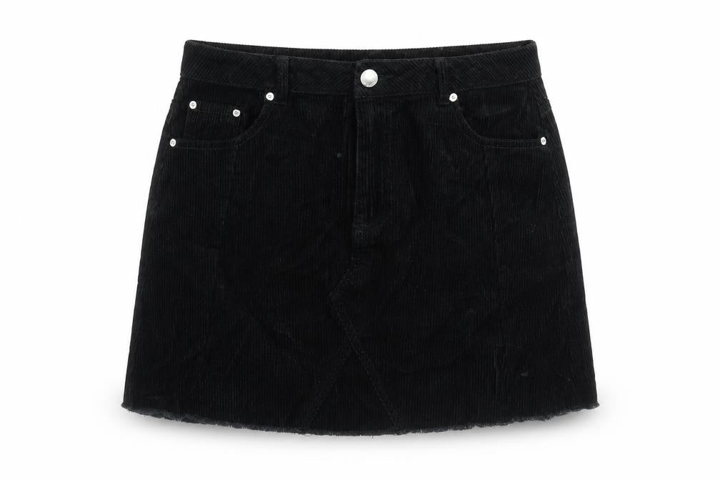 Womens UK Size 12 Miss Selfridge A-Line Corduroy Skirt