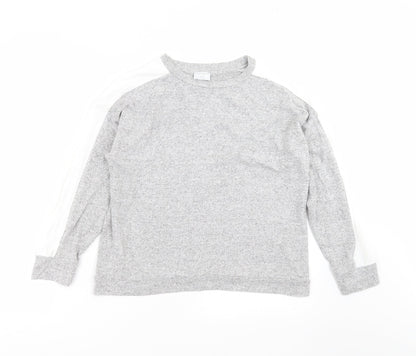 Womens UK Size 8 JEFF&CO Grey Pullover Jumper