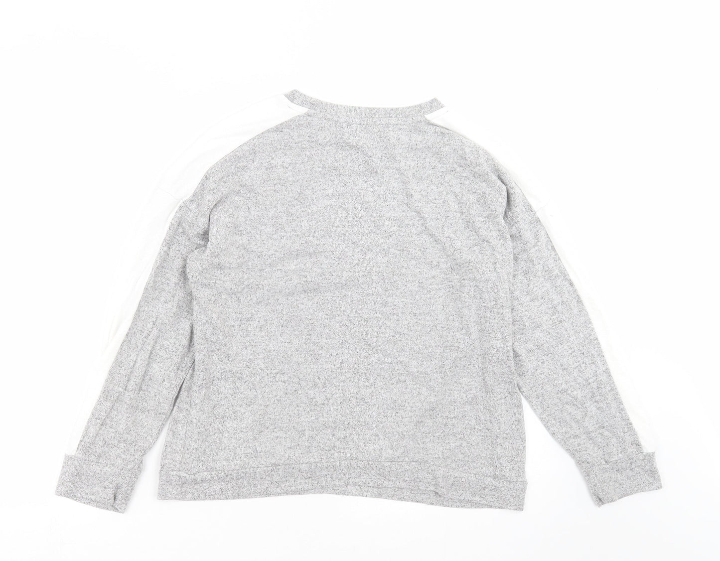 Womens UK Size 8 JEFF&CO Grey Pullover Jumper
