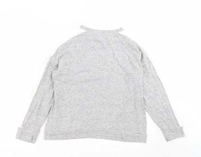 Womens UK Size 8 JEFF&CO Grey Pullover Jumper