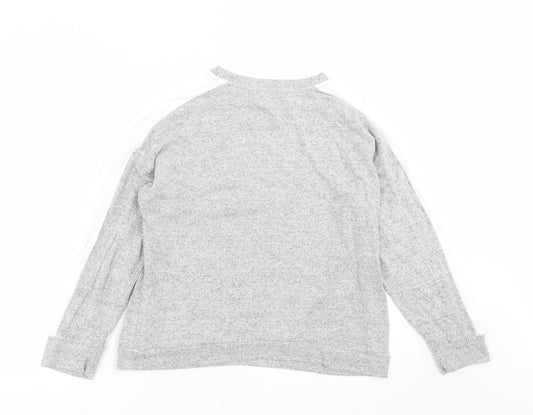 Womens UK Size 8 JEFF&CO Grey Pullover Jumper