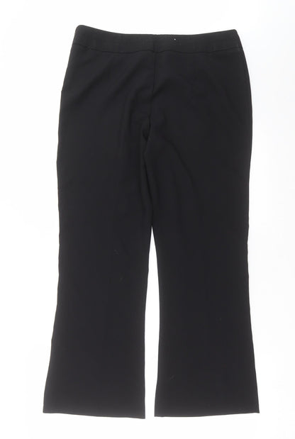 George Womens Black   Trousers  Size 14 L28 in