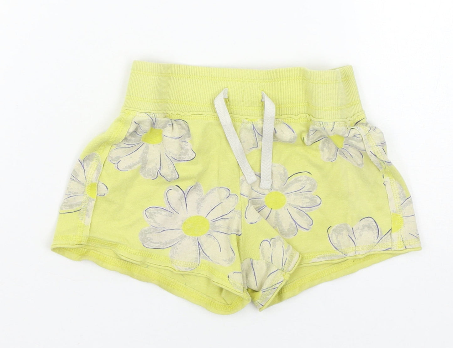 NEXT Boys White Floral  Sweat Shorts Size 6 Years