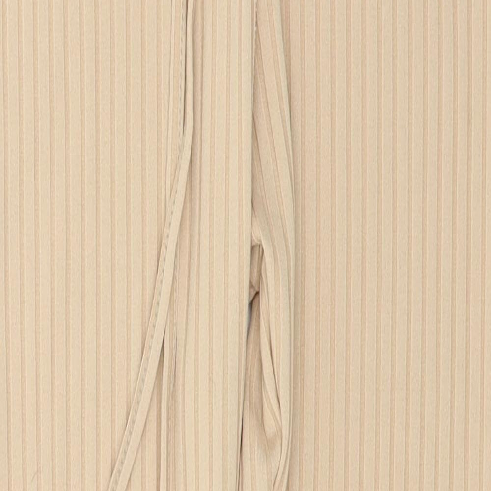 Womens UK Size 14 Nasty Gal Regular Fit Jogger Beige Trousers