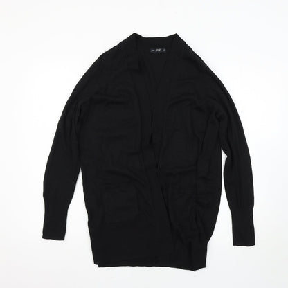 F&F Womens Black   Full Zip Jumper Size 12