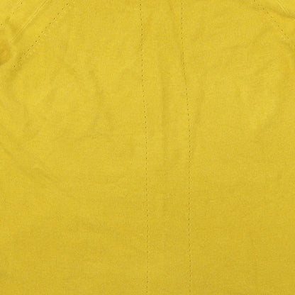 TU Womens Yellow   Pullover Jumper Size 12
