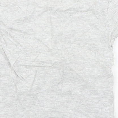 Primark Girls Grey   Basic T-Shirt Size 4-5 Years