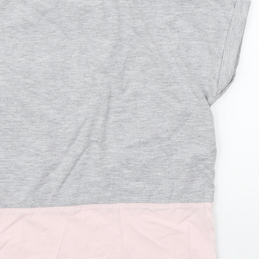 Brand and care label for George girls’ multicoloured basic t-shirt, size 5-6, years