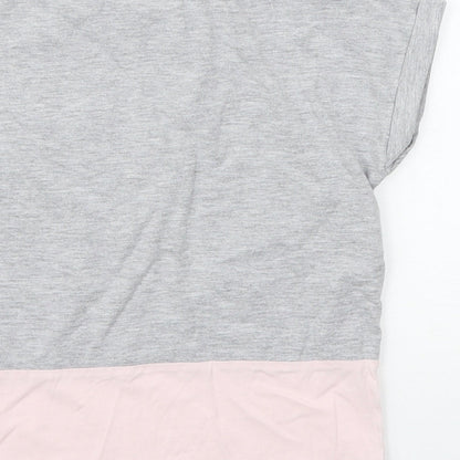 Brand and care label for George girls’ multicoloured basic t-shirt, size 5-6, years