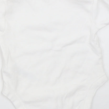 Primark Baby White   Babygrow One-Piece Size 3-6 Months