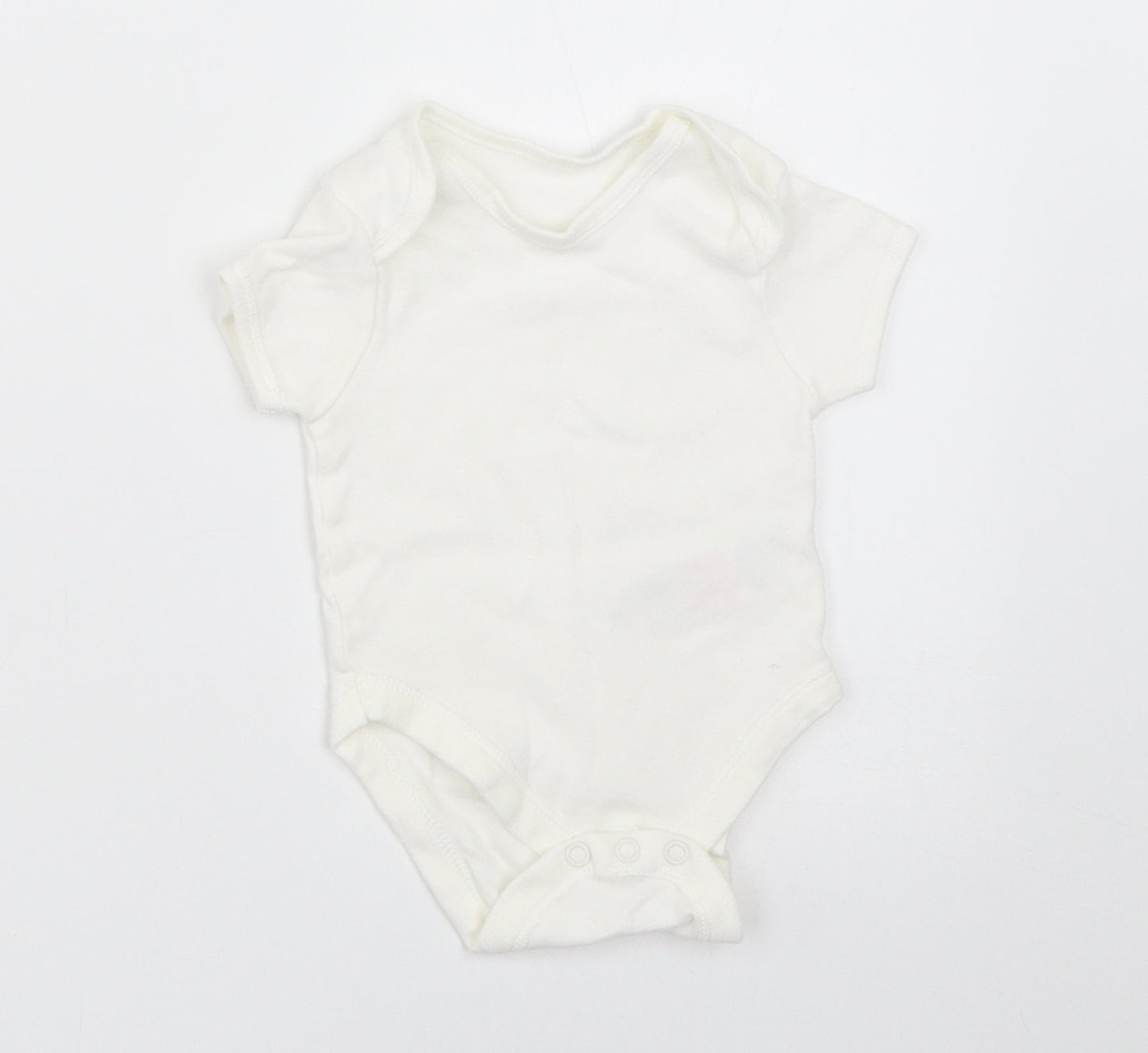 Primark Baby White   Babygrow One-Piece Size 0-3 Months