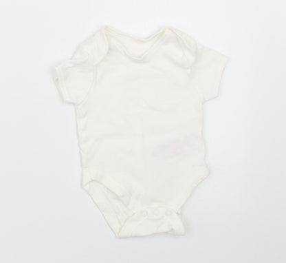 Primark Baby White   Babygrow One-Piece Size 0-3 Months