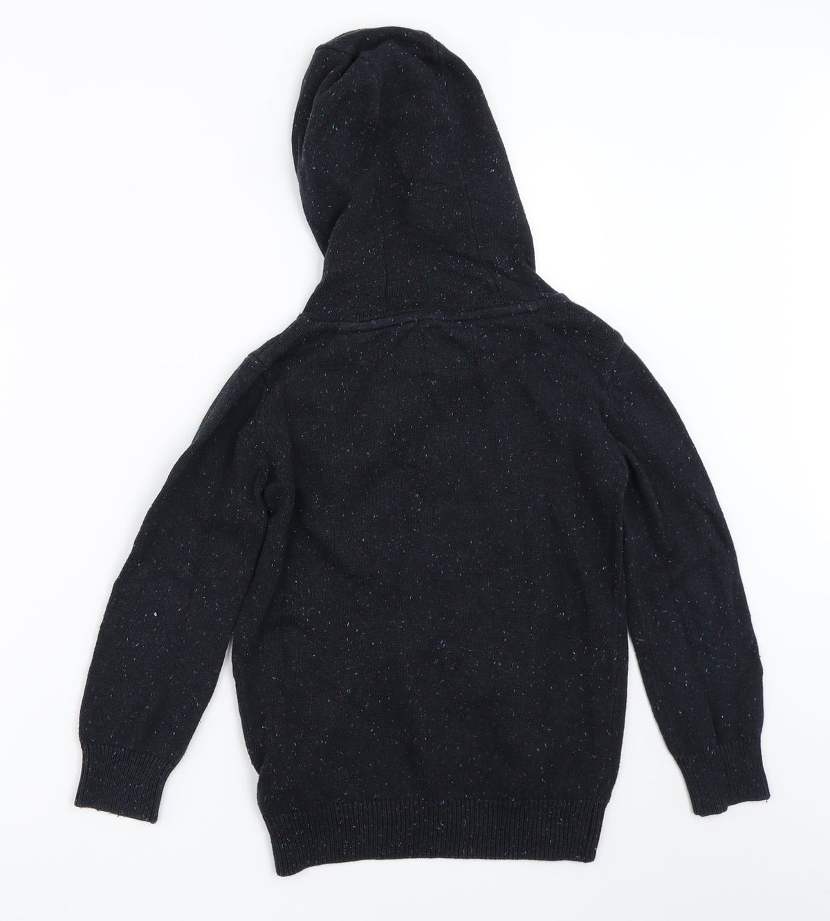 Back view of RESERVED boys’ grey pullover hoodie, size 8, years