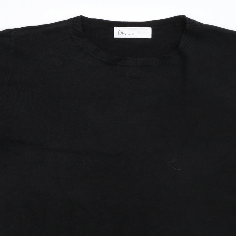 BHS Womens Black   Pullover Jumper Size 16