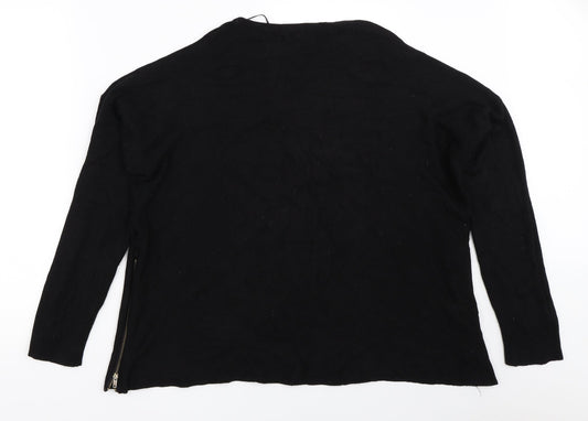 Womens UK Size XL Atmosphere Black Pullover Jumper