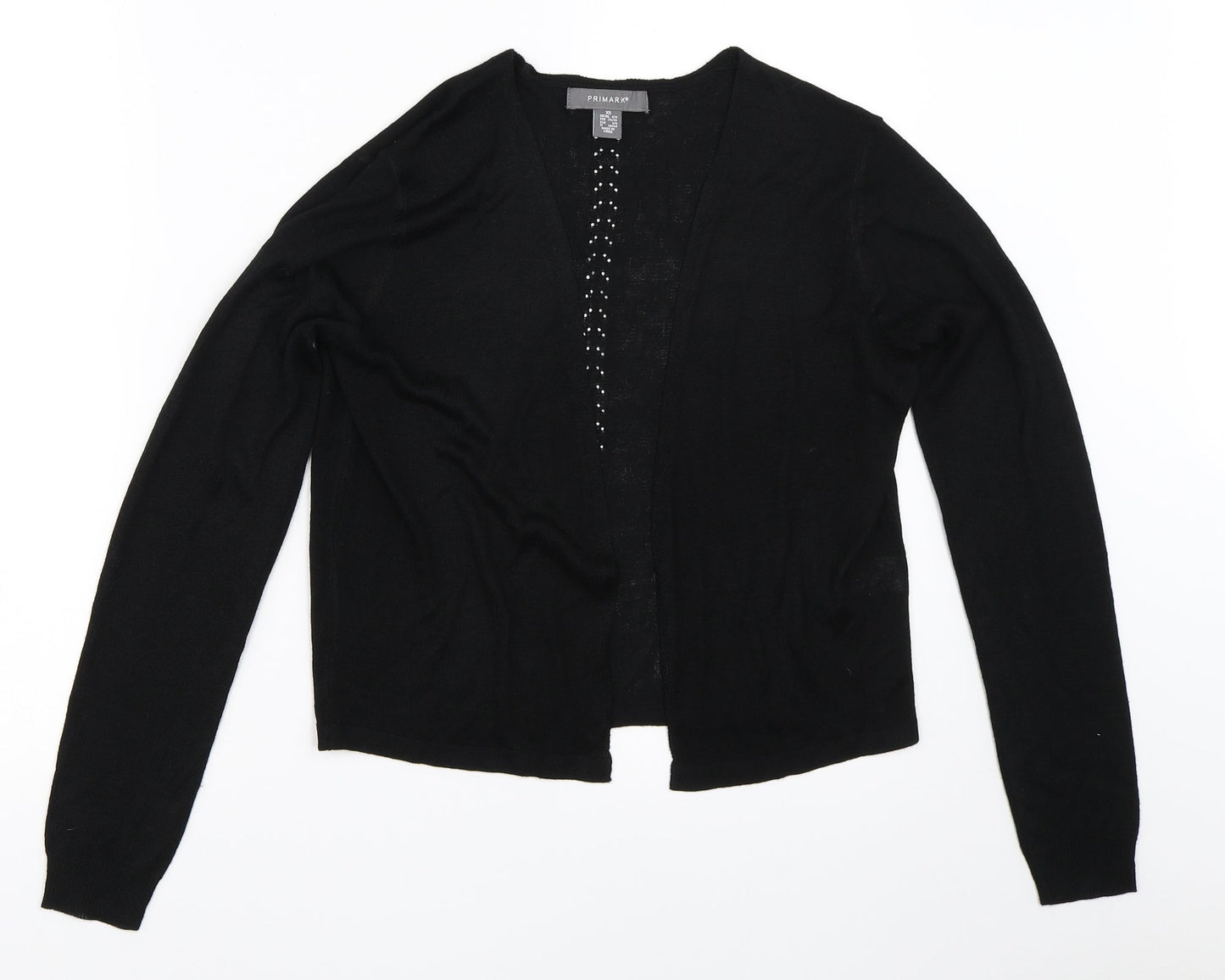 Primark Womens Black   Cardigan Jumper Size XS