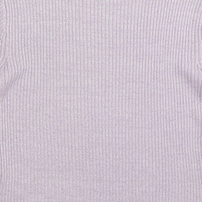 Womens UK Size M Bonmarché Purple Pullover Jumper