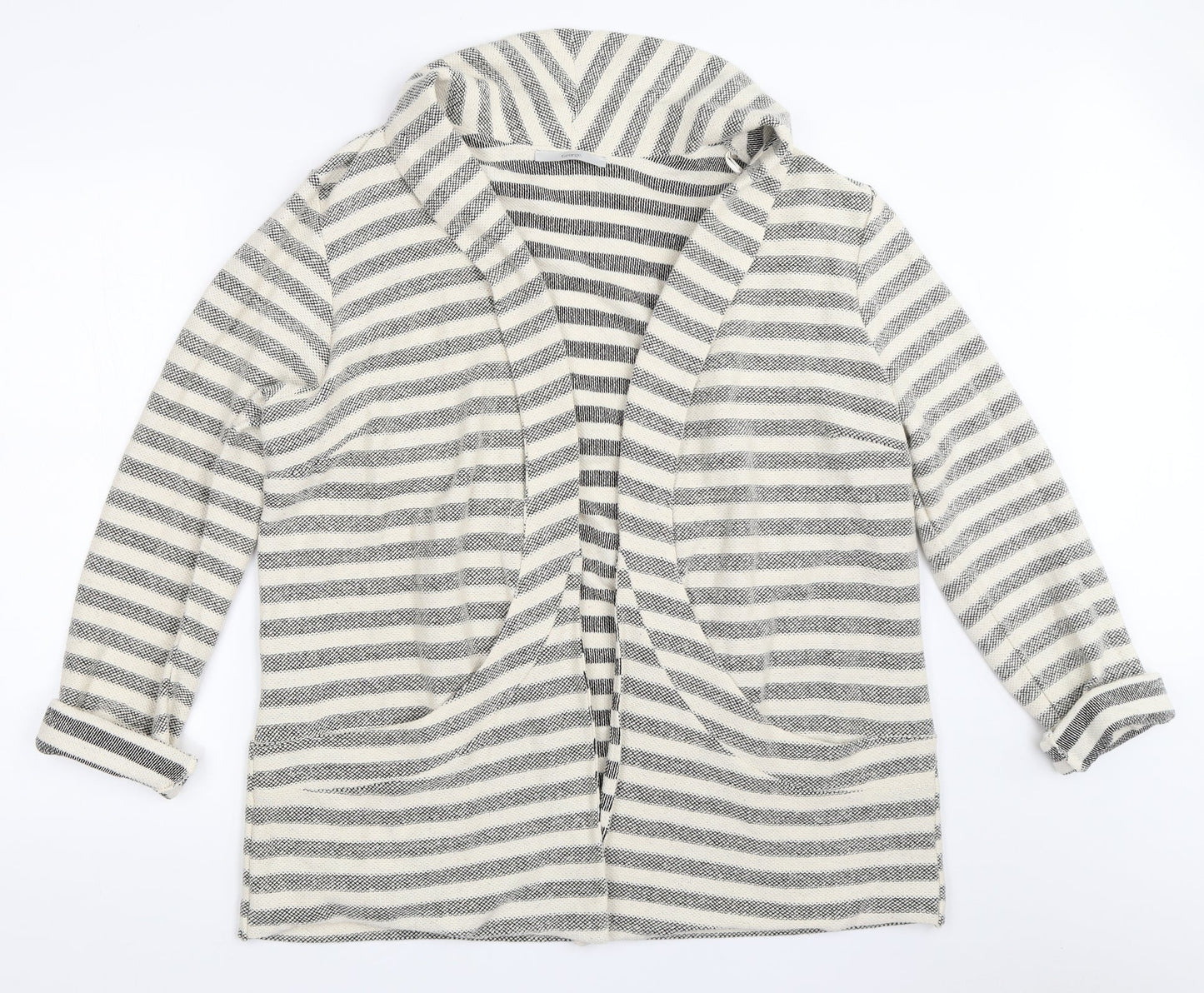 George Womens Ivory Striped  Jacket  Size 20