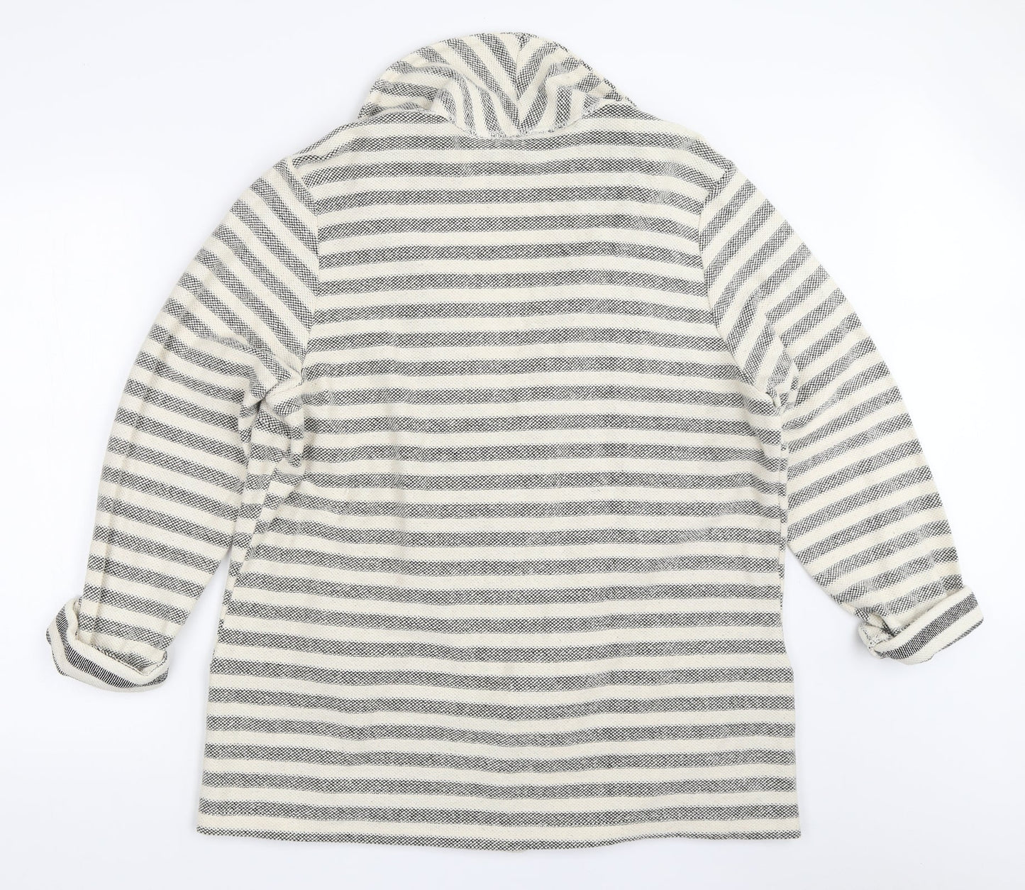 George Womens Ivory Striped  Jacket  Size 20