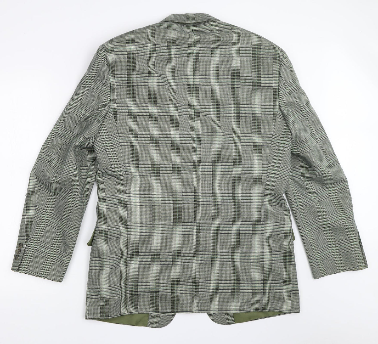 Avenue Mens Green   Jacket Blazer Size 38