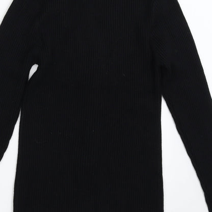 Womens UK Size M NEXT Black Pullover Jumper