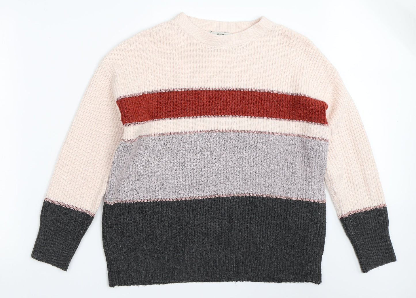 George Womens Grey   Pullover Jumper Size M