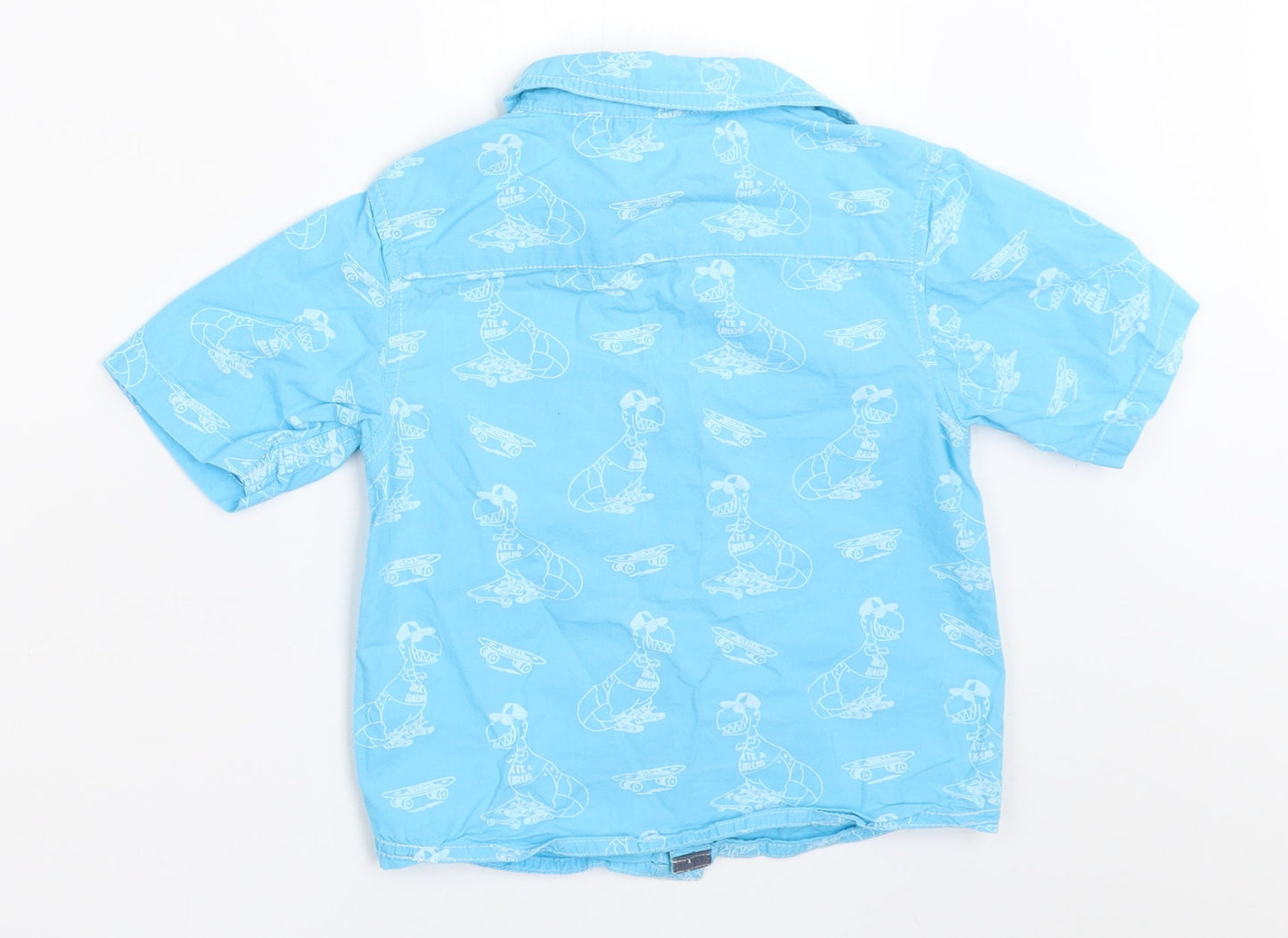Urban Rascals Boys Blue   Basic Button-Up Size 4 Years