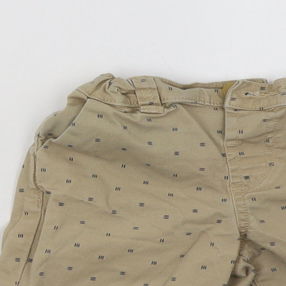 Close-up detail of Primark boys’ beige trousers, size 2-3, years