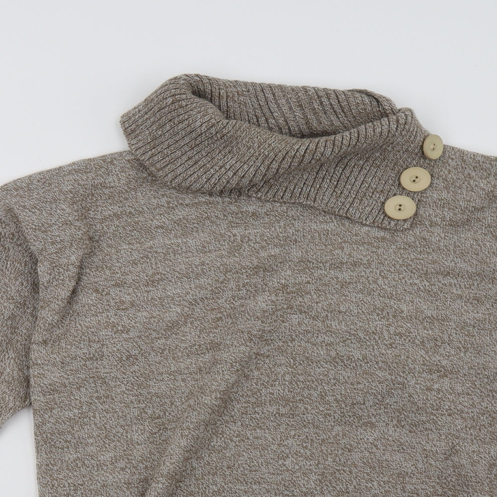 Preworn Womens Beige   Pullover Sweatshirt Size M