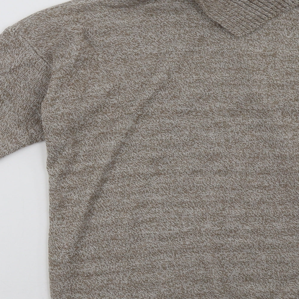 Preworn Womens Beige   Pullover Sweatshirt Size M