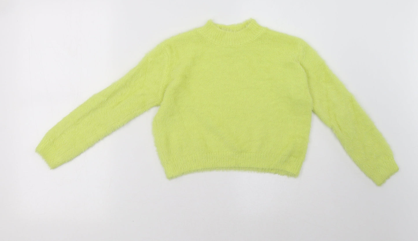 Primark Girls Green   Pullover Sweatshirt Size 9-10 Years