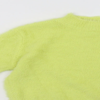 Primark Girls Green   Pullover Sweatshirt Size 9-10 Years
