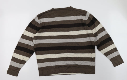 Womens UK Size L NEXT Brown Pullover Sweatshirt
