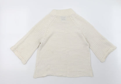 Matalan Womens White   Pullover Sweatshirt Size M