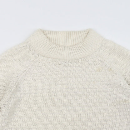 Matalan Womens White   Pullover Sweatshirt Size M