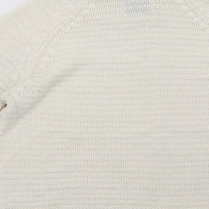 Matalan Womens White   Pullover Sweatshirt Size M