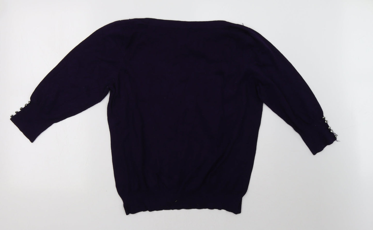 Roman Womens Purple   Pullover Sweatshirt Size 16