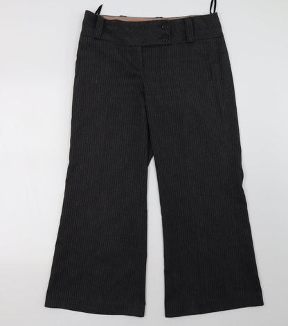 Womens UK Size 12 New Look Regular Fit  Grey Trousers