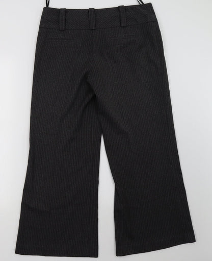 Womens UK Size 12 New Look Regular Fit  Grey Trousers
