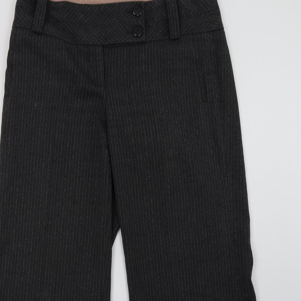 Womens UK Size 12 New Look Regular Fit  Grey Trousers