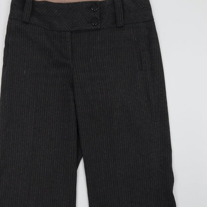 Womens UK Size 12 New Look Regular Fit  Grey Trousers