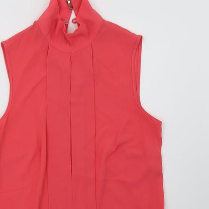 Matalan Womens Pink   Basic Tank Size 10