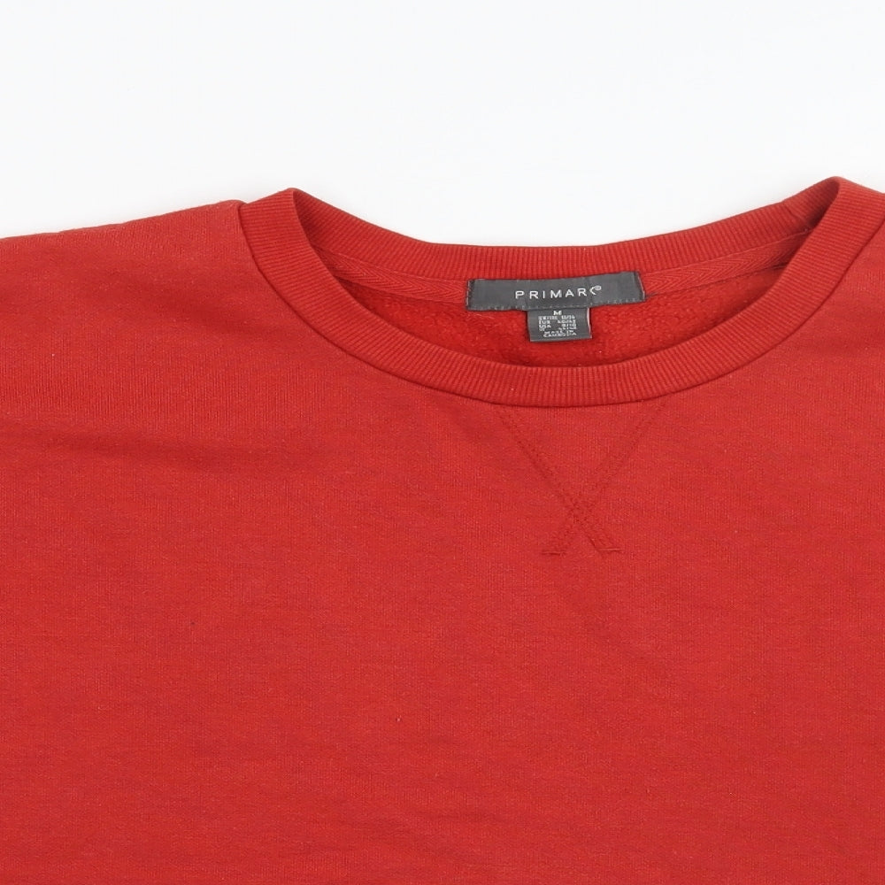 Primark Womens Red   Pullover Jumper Size M